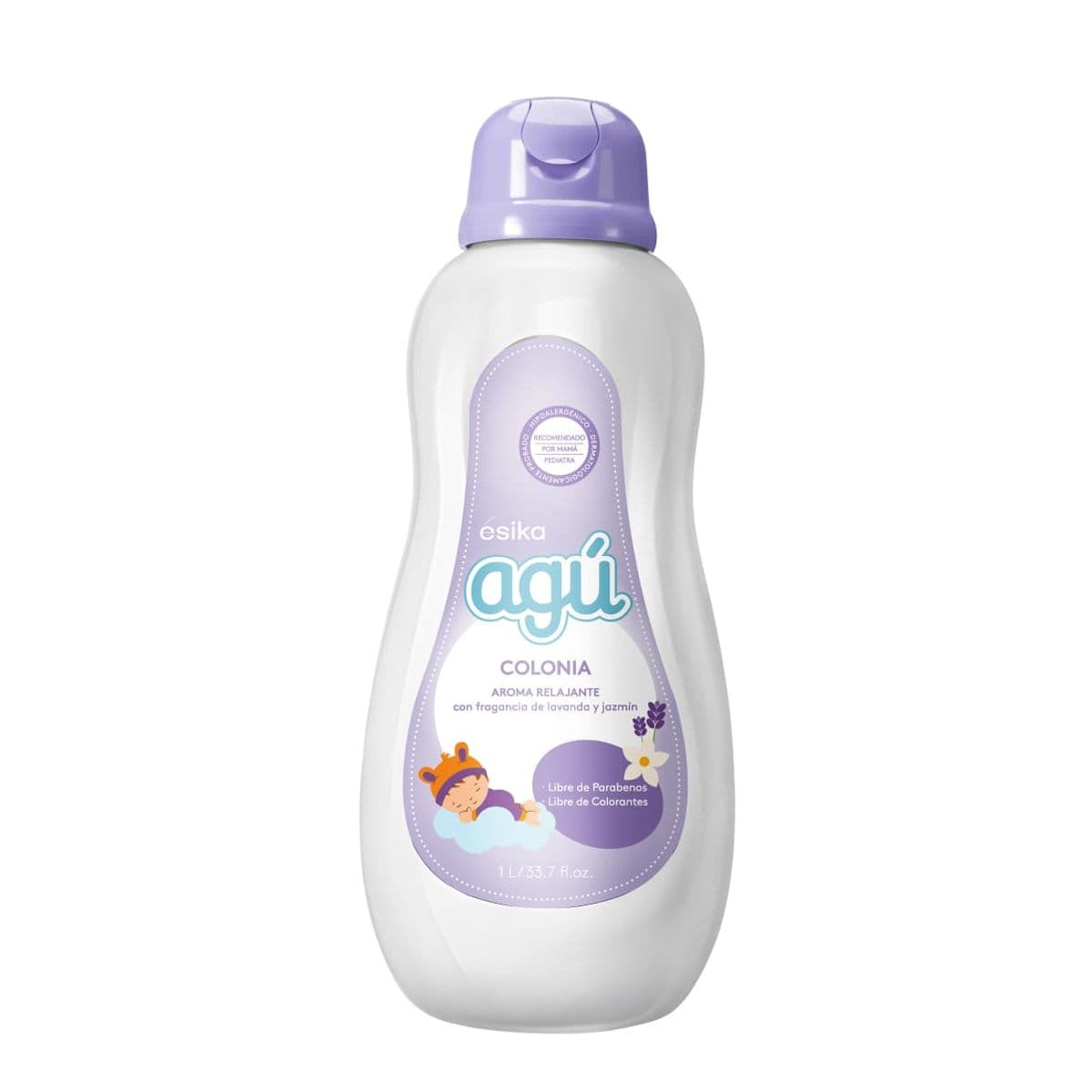 Perfume Agú Colonia Relajante Lavanda 1L - Perfumería | Eve Fragancia y Estilo