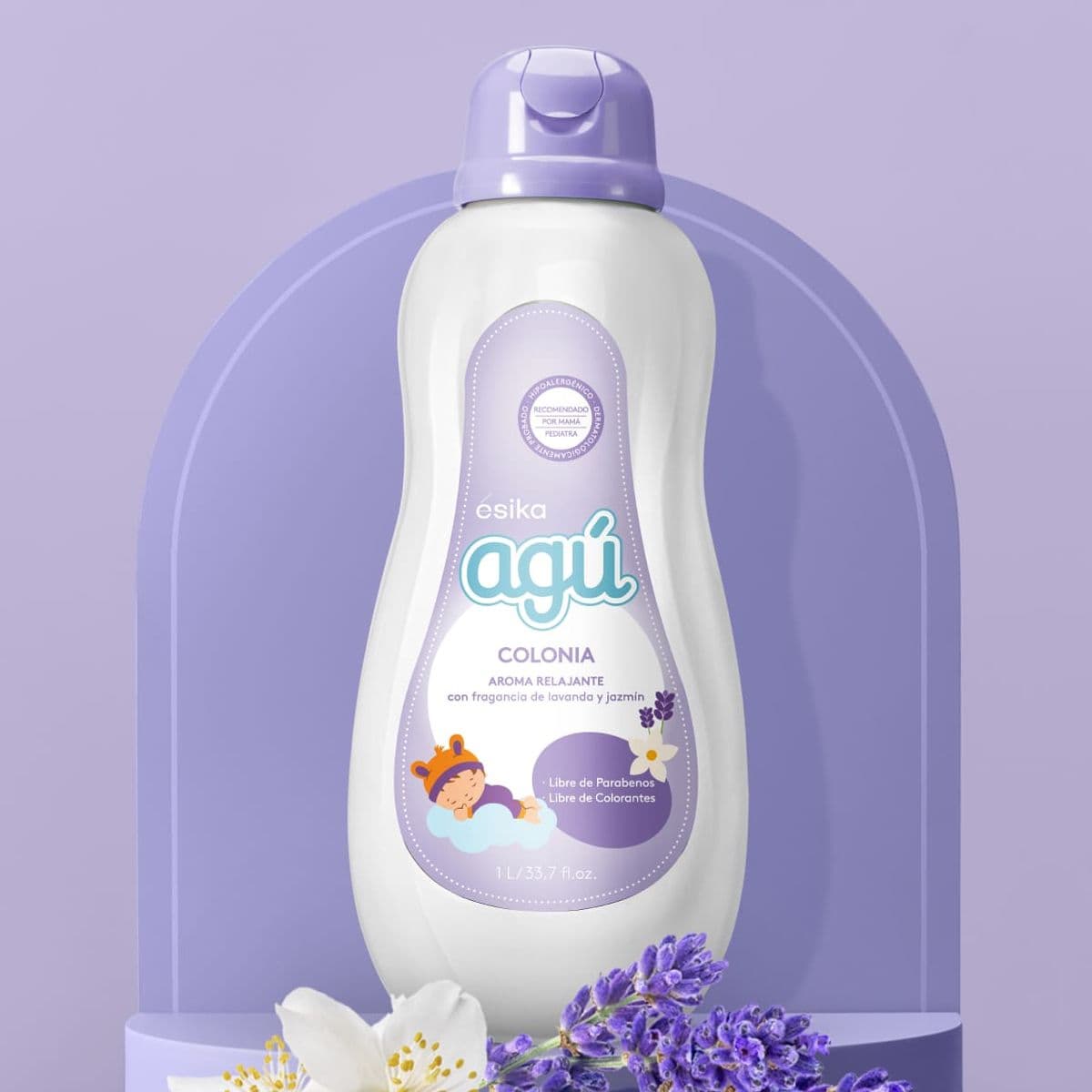 Agú Colonia Relajante Lavanda 1L thumbnail 2